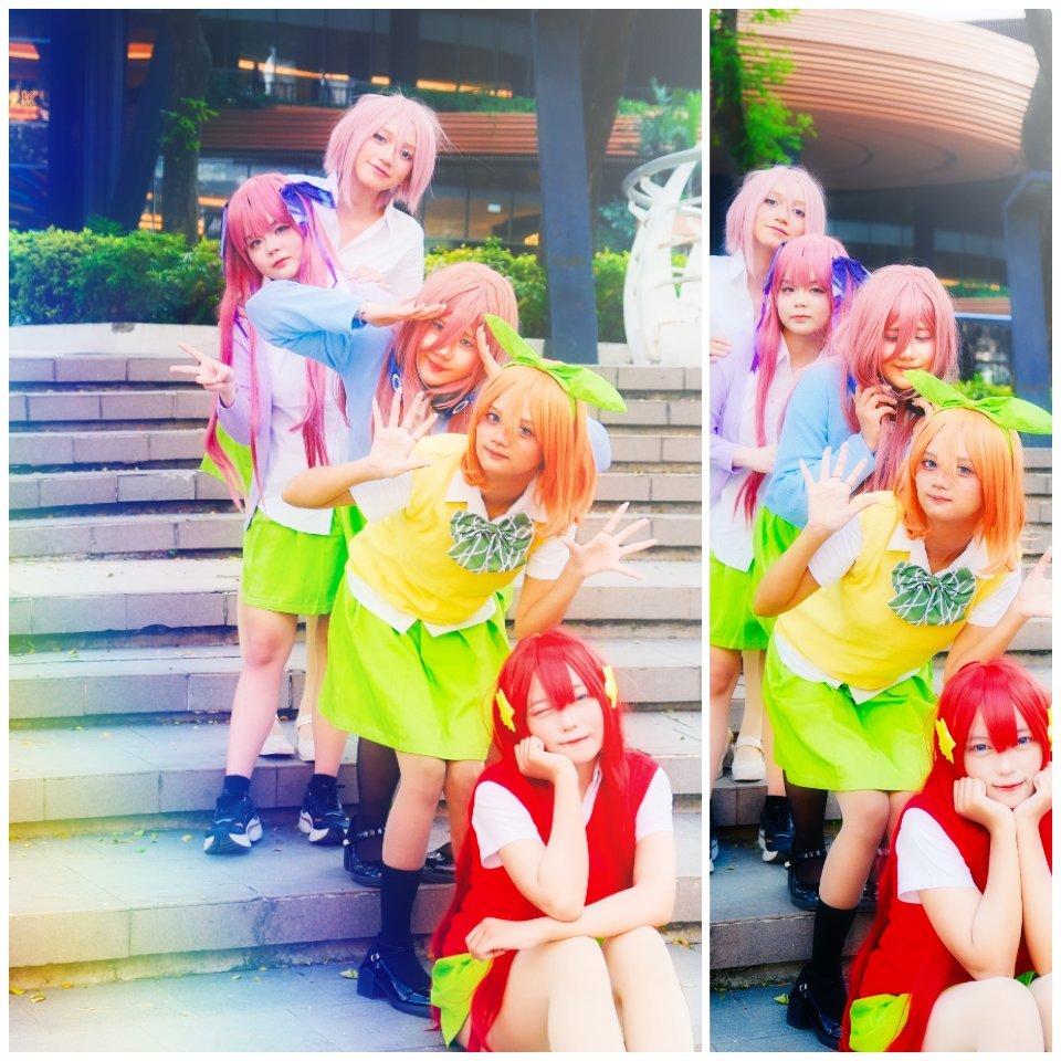 Gotoubun number 1 photo series