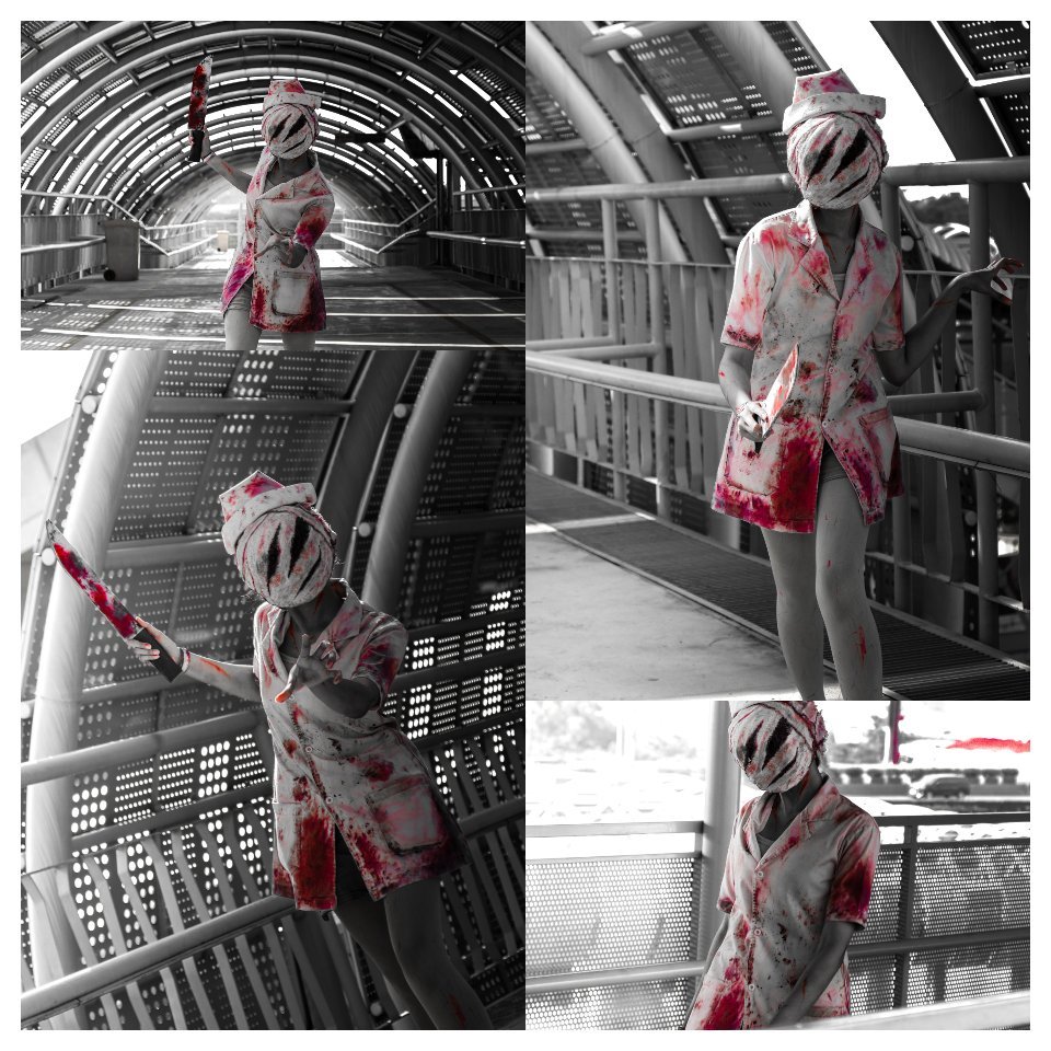 Nun cosplay photo series